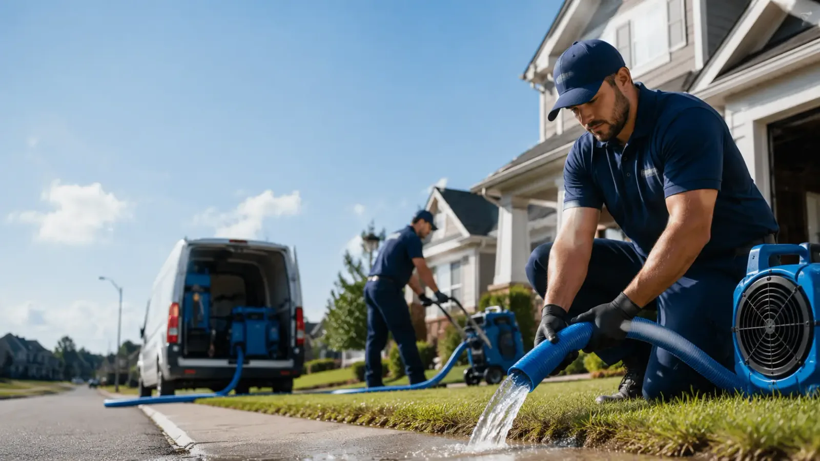 Flood Damage Restoration in Sardinia, OH